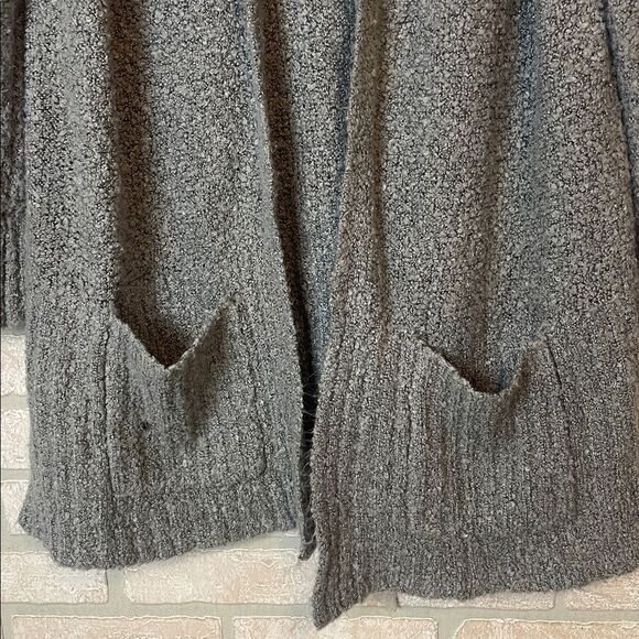 Alexandra + Oak Gray cardigan Sweater size XL - Picture 3 of 6